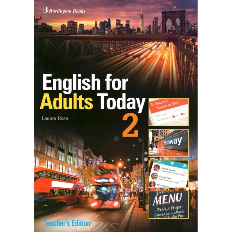 Burlington English For Adults Today 2 Students Book -Teachers Edition