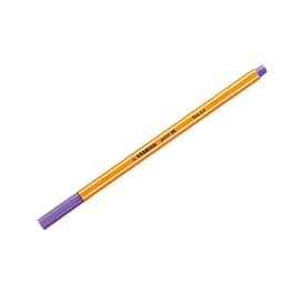 Μαρκαδόρος Γραφής Stabilo Point 88 Στρογγυλή Μύτη Μωβ 0.4 mm