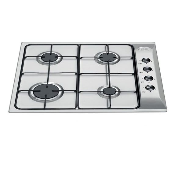 NEOX P604VNAVX (GPL) 58 cm Inox Εστία Υγραερίου Αυτόνομη image 2