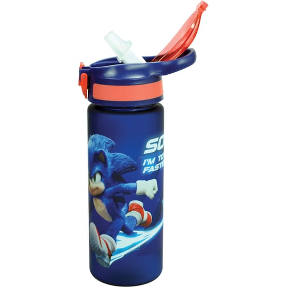 Παγούρι με Καλαμάκι Gim Sonic the Hedgehog 3 600 ml image 1