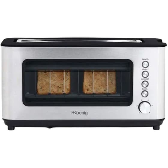 H.KOENIG VIEW7 2 Θέσεων 1200 W Inox Φρυγανιέρα image 0