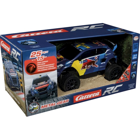 Carrera Τηλεκατευθυνόμενο 1:18 2.4GHz Red Bull Peugeot WRX 208 - Rallycross, Hansen D/P (370182021) image 1