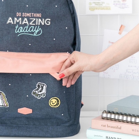 Mr Wonderful Backpack - Do Something Amazing Today image 2