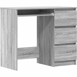 Γραφείο VidaXL από Επεξεργασμένο Ξύλο 90x45x76 cm - Γκρι Sonoma