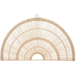 Διακοσμητικό Τοίχου Spitishop A-s Arc Ψάθινο 60.7x1.5x35.5 cm - Φυσικό