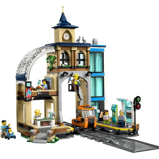 LEGO® City Κεντρικός Σιδηροδρομικός Σταθμός (60469) image 5