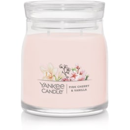 Κερί Yankee Candle Signature Medium Jar Pink Cherry & Vanilla