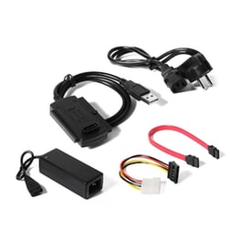 Powertech Converter Usb 2.0 Σε Ide   Sata Cab-u122, Με Τροφοδοσία, 0.8m