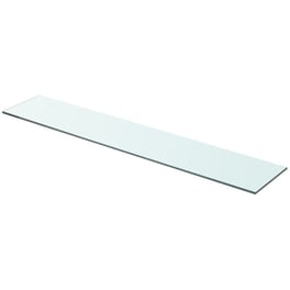 Ράφι Τοίχου VidaXL Πάνελ από Γυαλί 80x15 cm - Διάφανο