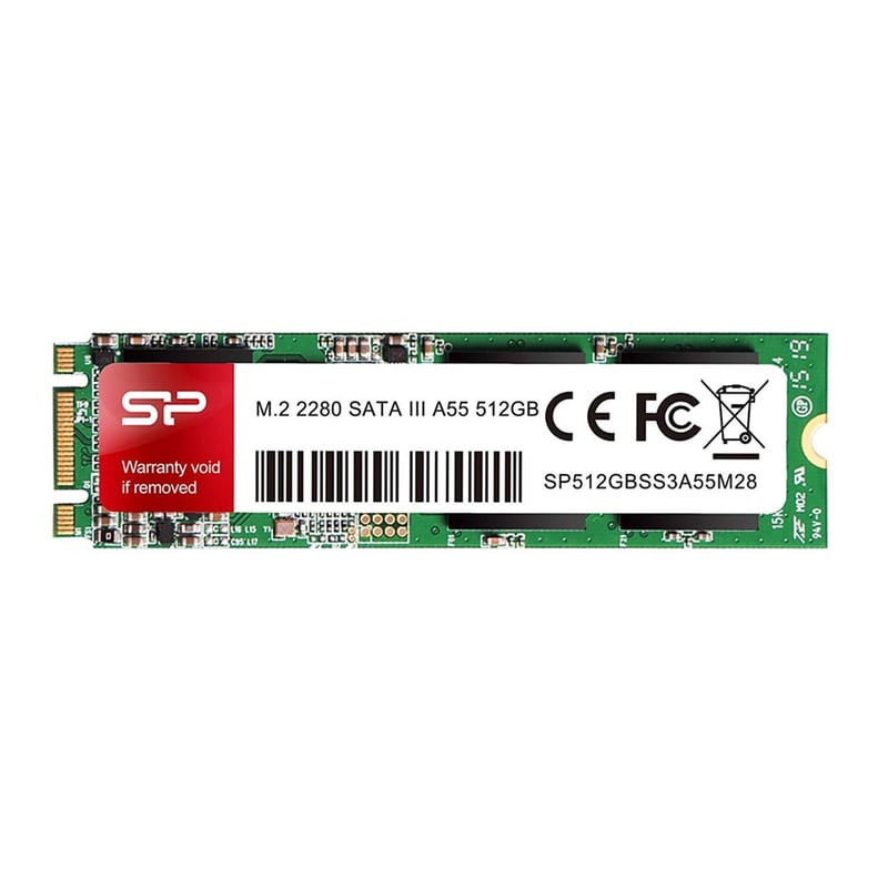 SILICON POWER Εσωτερικός SSD Silicon Power A55 SATA III M.2 512GB