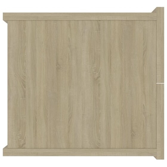 Vidaxl Κομοδίνο Χρώμα Sonoma Δρυς 40 X 30 X 30 Εκ. Από Μοριοσανίδα image 5