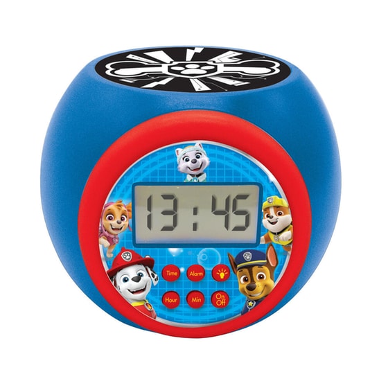 LEXIBOOK Paw Patrol Projector Alarm Clock with Timer image 0