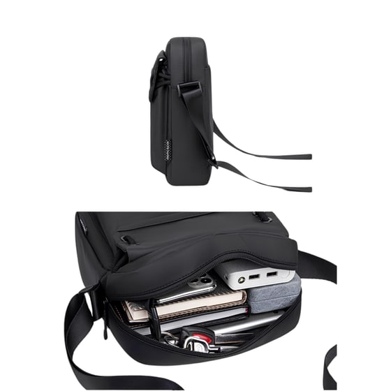 Τσαντάκι Ώμου Arctic Hunter K00527 με Θήκη Tablet - 5lt- Γκρι image 1