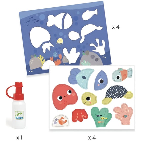 Djeco Το Πρώτο Μου Κολάζ 'ζωάκια' image 3