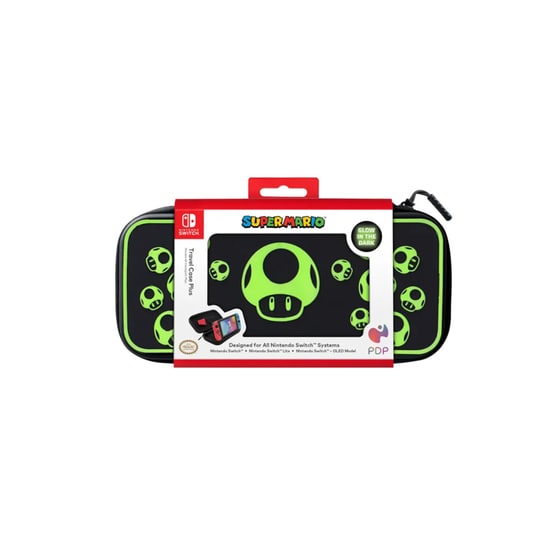 Gaming PDP Travel Case Plus: Mario 1 Up - Glow in the Dark Nintendo Switch - Θήκη Μεταφοράς image 4