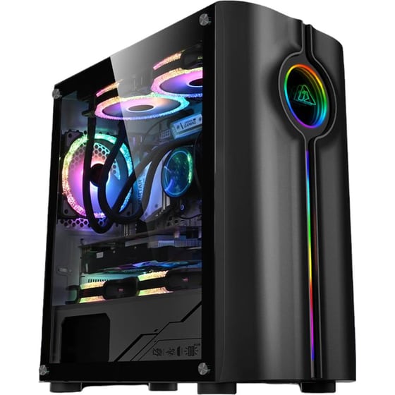 Κουτί Desktop Armaggeddon Tron Holo 3 - Μαύρο image 0