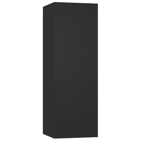Έπιπλα Τηλεόρασης VidaXLΜοριοσανίδα  6 Τμχ  100x30x30 cm - Μαύρο image 5