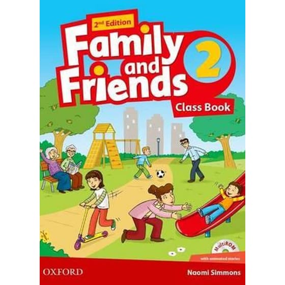 Family and Friends- Level 2- Class Book (A1-A2) image 0