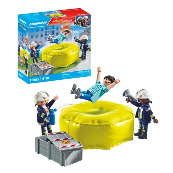 PLAYMOBIL® Action Heroes Πυροσβέστες με στρώμα διάσωσης (71465) image 2
