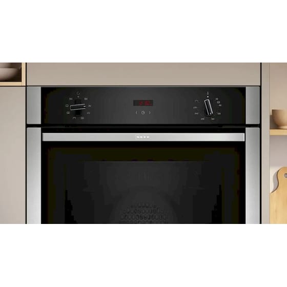 NEFF B1ACC2AN3 & T36FBE1L0 71 Lt Inox Eντοιχιζόμενο Σετ Φούρνος και Εστία image 3