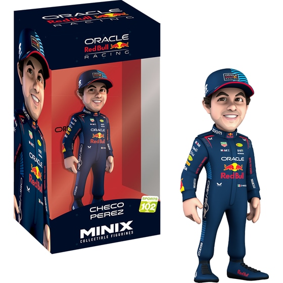 Φιγούρα MINIX Oracle Red Bull Racing Checo Pérez 12 cm image 0