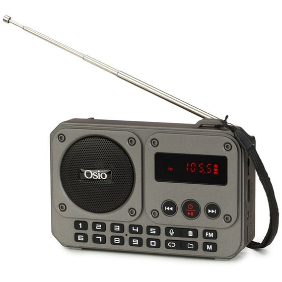 Ραδιόφωνο OSIO OPR-3020 - Γκρι image 0