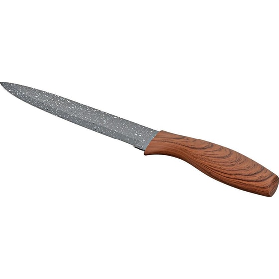 Μαχαίρι Estia Stone Ανοξείδωτο 32 cm - Καφέ image 1
