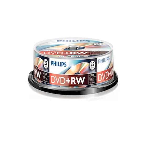 MD DVD+RW 4x 4,7GB CAKE 25 image 0