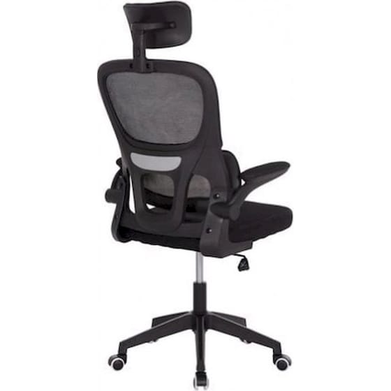 Καρέκλα Γραφείου 24Mall Base από Ύφασμα Mesh - Μαύρη image 1