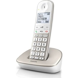 Ασύρματο Τηλέφωνο PHILIPS  XL4901S/GRS Άσπρo