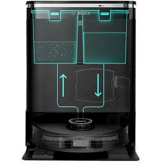 BOSCH SPOTLESS MAX CAM BCRDW3BX για Σκούπισμα και Σφουγγάρισμα Μαύρο Σκούπα Ρομπότ image 8