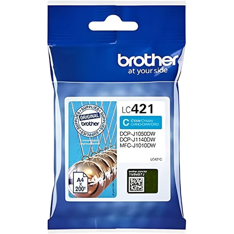 BROTHER Brother LC-421 Κυανό Μελάνι Εκτυπωτή