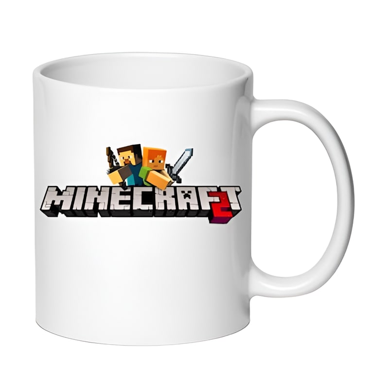 Κούπα Minecraft No1 Κεραμική 330 ml - Λευκό
