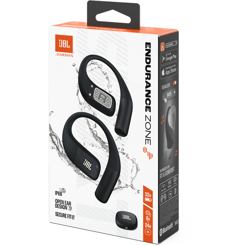 Ακουστικά Bluetooth JBL Endurance Zone Black Public
