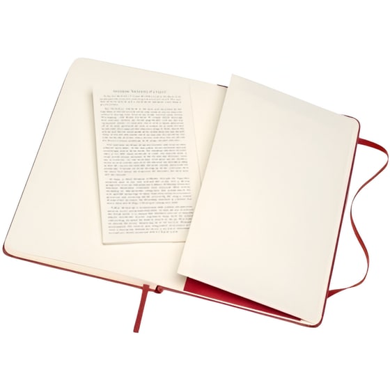 Σημειωματάριο Moleskine Scarlet Καρέ Κόκκινο Small (1 Τεμάχιο) image 4