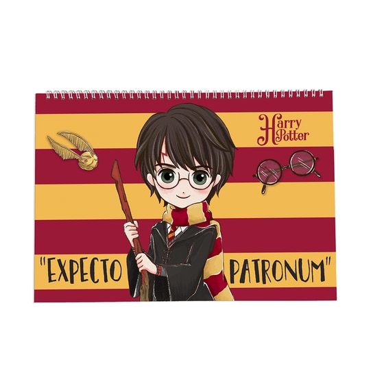 Μπλοκ Ζωγραφικής Graffiti Harry Potter-Hermione A4 40 Φύλλων image 1