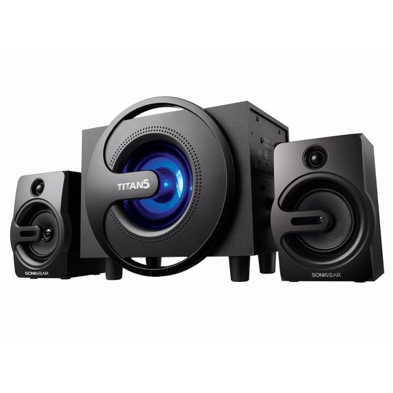 Ασύρματα Ηχεία 2.1 SonicGear TITAN 5 Μαύρα