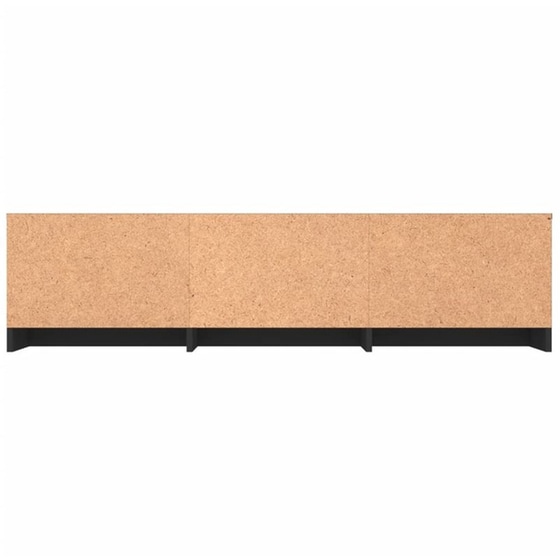 Έπιπλο Τηλεόρασης VidaXL από Μοριοσανίδα 140x40x35.5cm - Μαύρο image 5