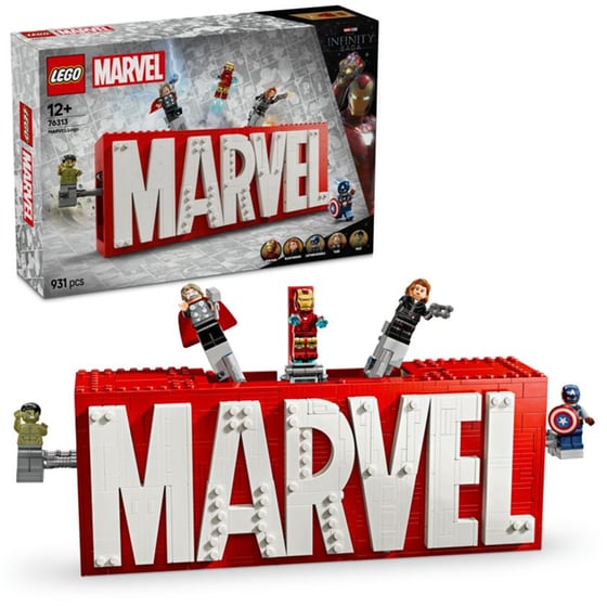 LEGO® MARVEL Logo & Minifigures (76313) image 2
