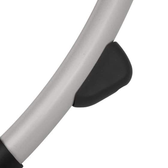 Ξαπλώστρα Παραλίας/Κήπου VidaXL Ατσάλινη με Προσκέφαλο 144x74x85 cm- Μαύρο image 5