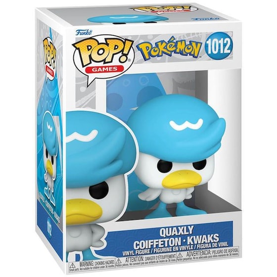 Funko Pop! Games - Pokemon - Quaxly Coiffeton Kwaks #1012 image 1