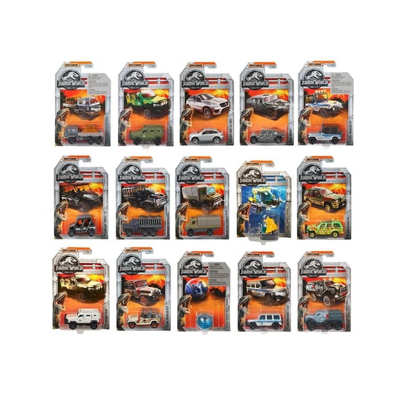 Αυτοκινητάκι Matchbox Jurasic World (1 Τεμάχιο) image 0