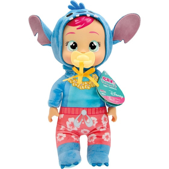 Cry Babies Κλαψουλίνια Αγαπουλίνια Tiny Cuddles Διαδραστική Κούκλα Disney Κλαίει με Αληθινά Δάκρυα 1 Τμχ - Τυχαία Επιλογή Σχεδίου image 4