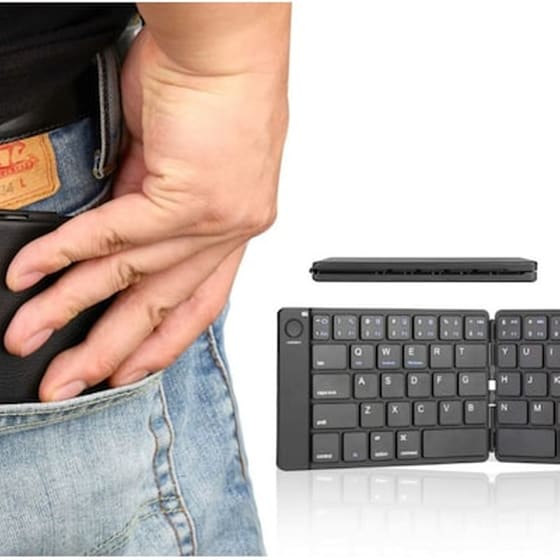 Andowl Q-815 Ασύρματο Bluetooth Πληκτρολόγιο (US) image 2