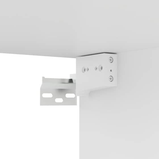 Έπιπλο Τηλεόρασης VidaXL από Μοριοσανίδα 80x30x30cm - Λευκό image 5