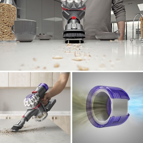 DYSON HH15 Car & Boat 21.6V Ασημί Σκουπάκι Χειρός image 6