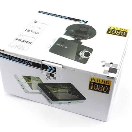 Car Camera Full Hd 1080p Dvr K6000 Black image 1