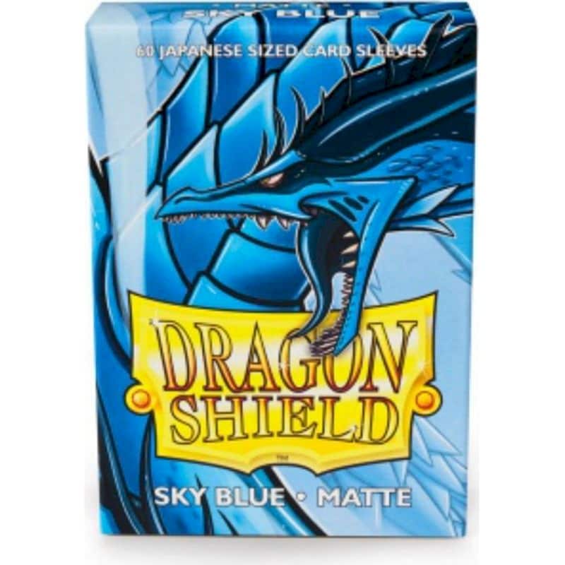 DRAGON SHIELD Dragon Shield Sky Blue - Matte Sleeves - Japanese Size 59x86mm (60 Θήκες)