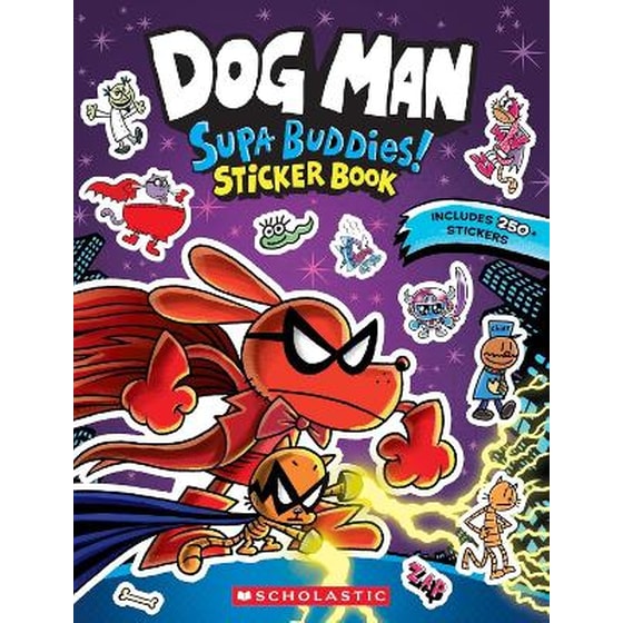 Dog Man: Supa Buddies Sticker Book image 0