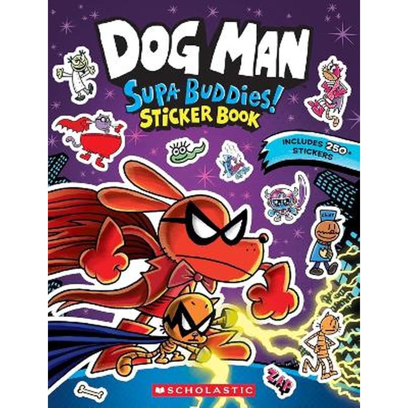 Dog Man: Supa Buddies Sticker Book